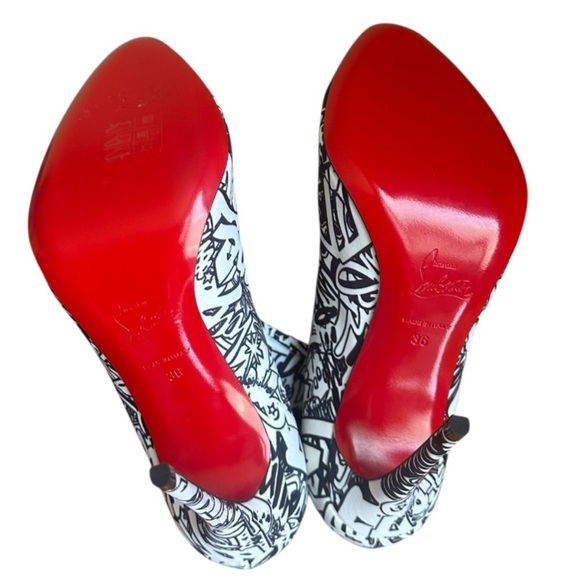 Christian Louboutin Gravitissima Over the knee thigh high boots RETAIL 1,395 - Picture 5 of 10